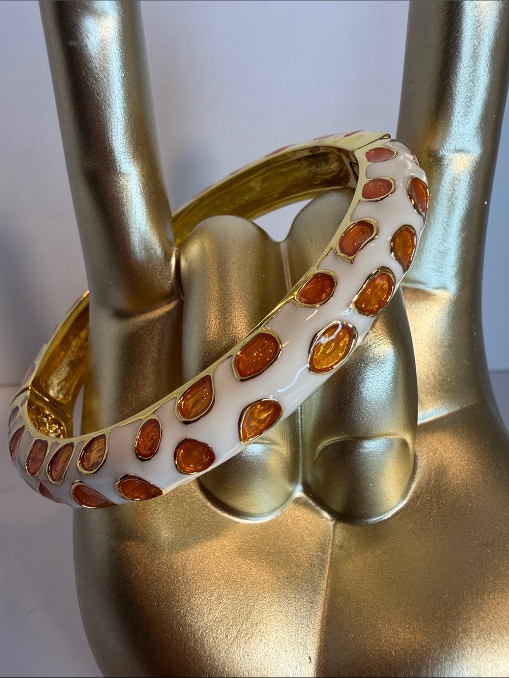 Vintage Kenneth Jay Lane Clamper Bracelet